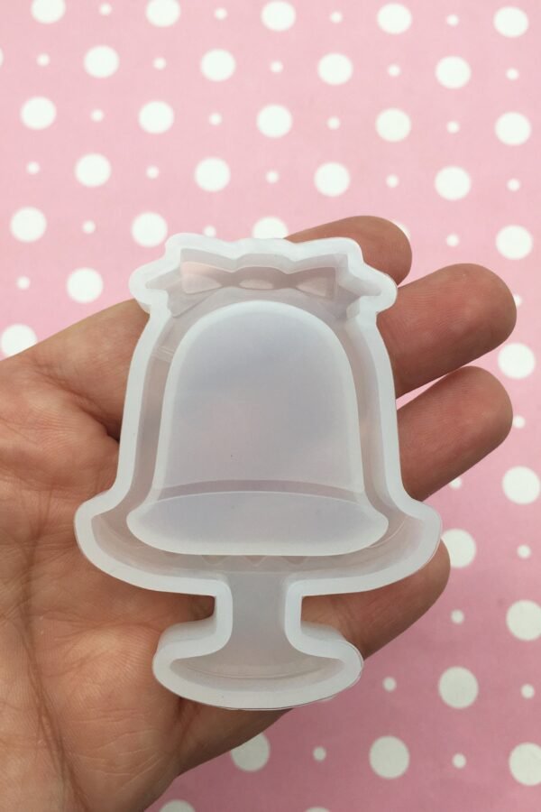 50x65xmm Christmas Pudding Dessert Shaker Uv Mold For Cabochons, 1 Part Silicone Mould Clay, Resin Etc Q139