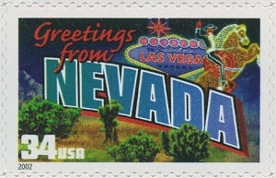 5x Nevada Greetings Las Vegas Reno 2002 34C Unused Postage Stamp Free Shipping #1 Source. Best Prices On Vintage Stamps