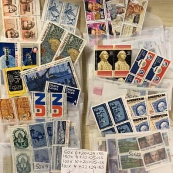 78C Discount Postage Stamp Combos For 100x First Class Mail Below Post Office Price. Free Shipping Save Money On Your Mail Vintage Postage