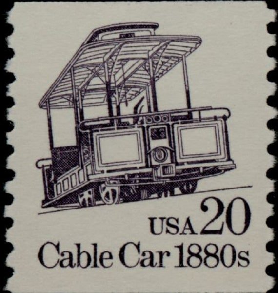8x Cable Car San Francisco California Historic 1988 20C Unused Postage Stamp. Free Shipping #1 Source. Best Prices On Vintage Stamps