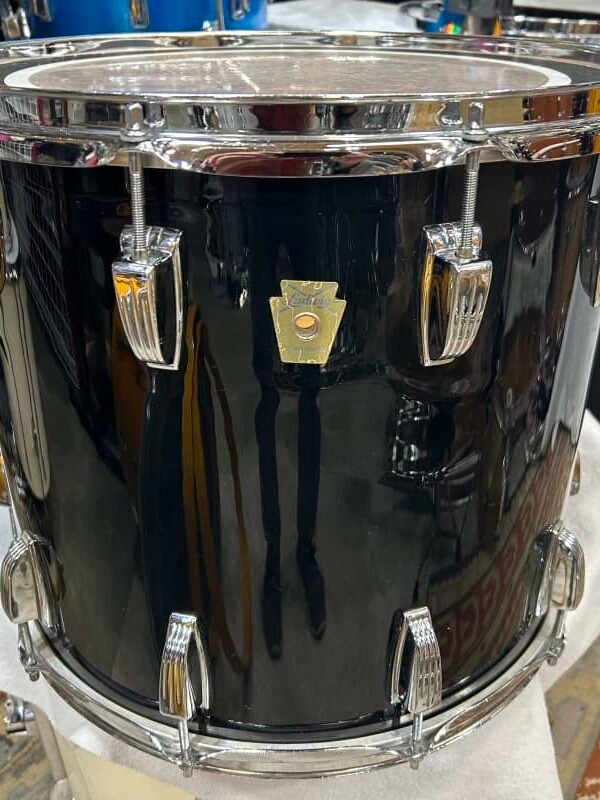 90's Ludwig 14" deep X 16" head Rack Tom (314-1254) Black Wrap