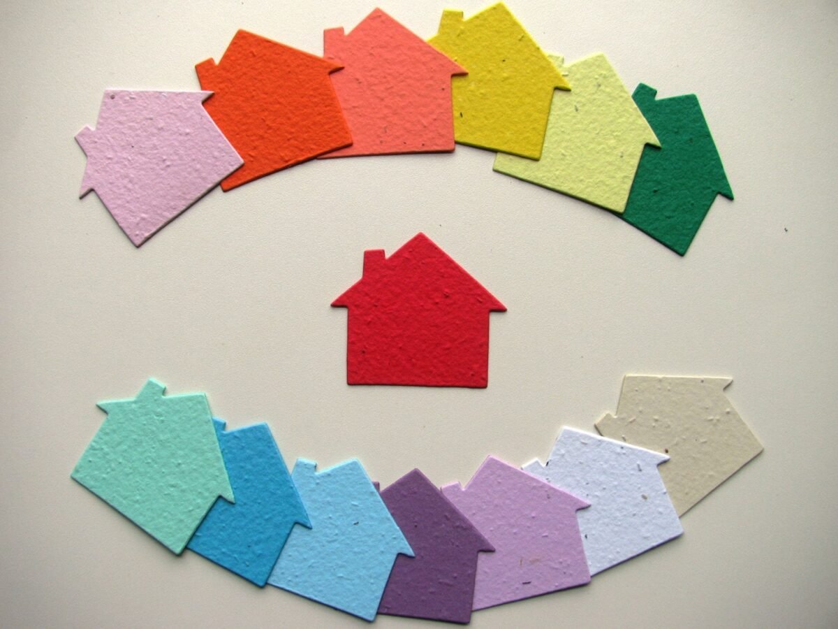 96 Seed Paper Houses
