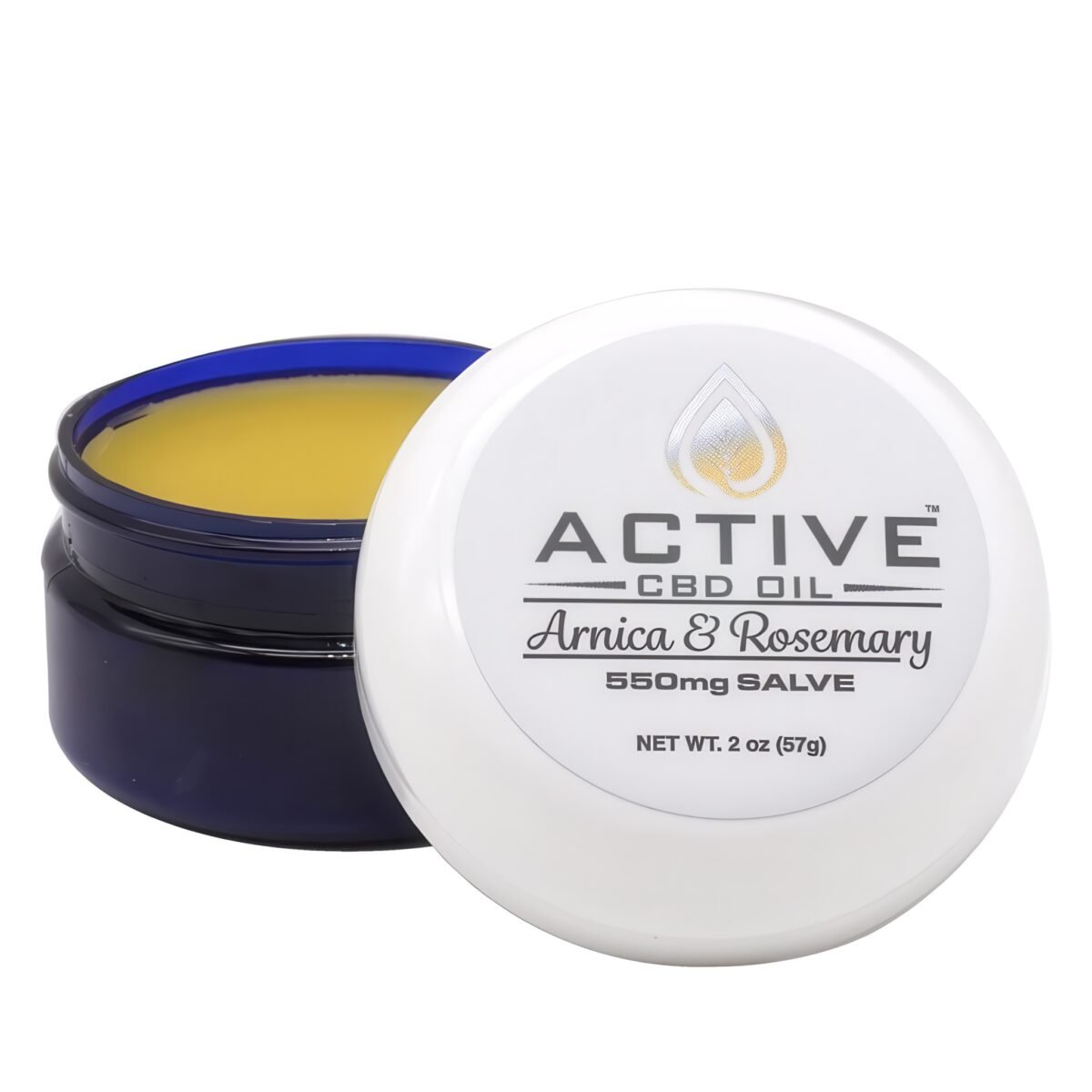 Active CBD Oil Salve 550mg - 1100mg