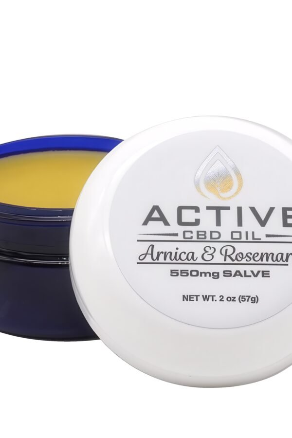 Active CBD Oil Salve 550mg - 1100mg