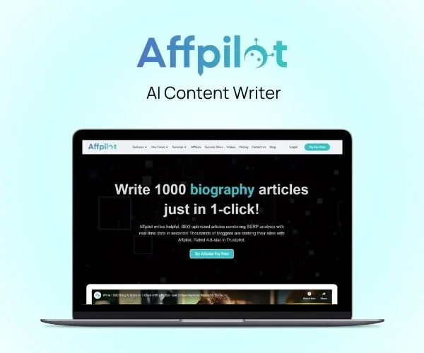 Affpilot - AI Content Writer | Lifetime Access