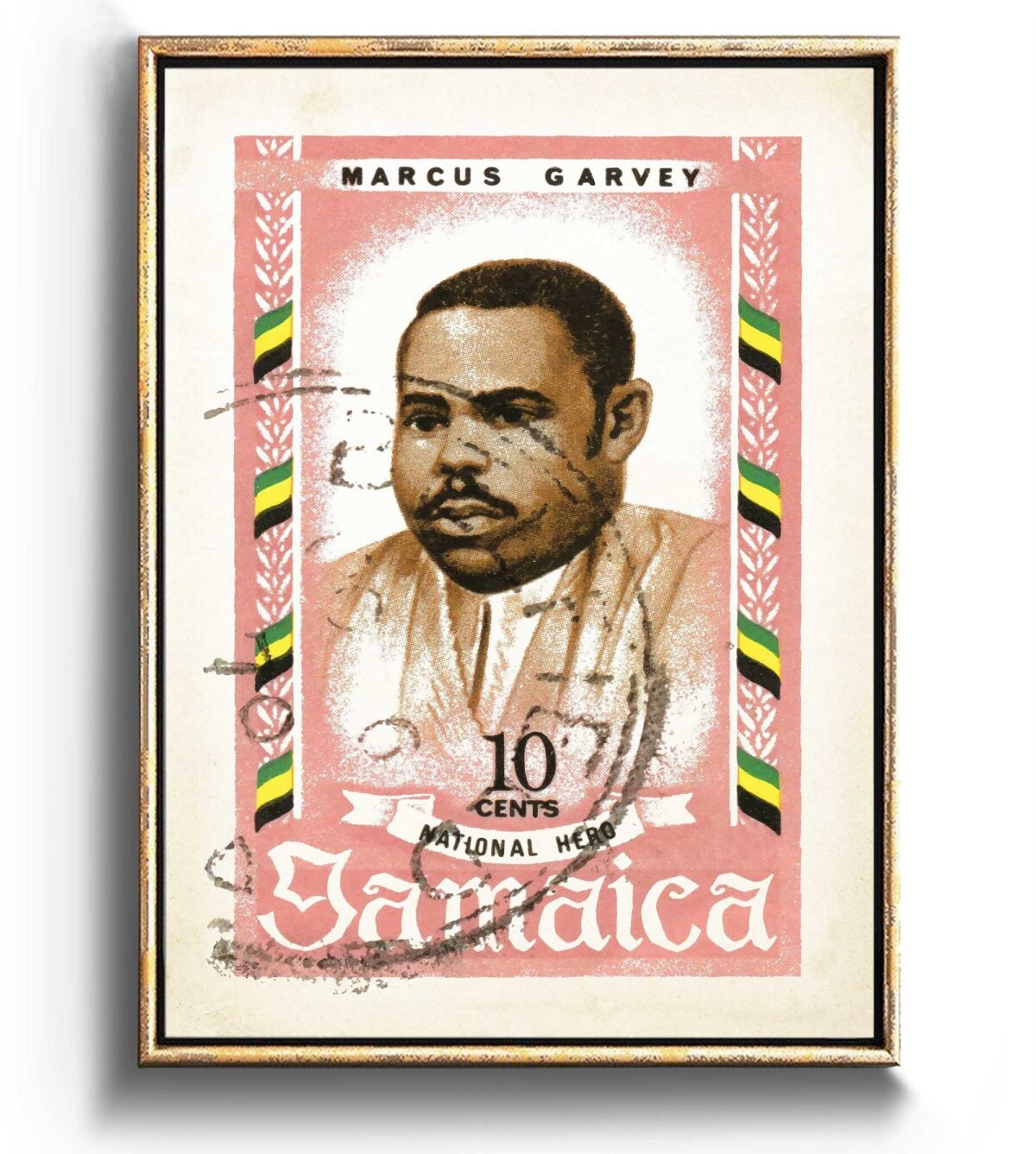 African Art, Marcus Garvey, Black History, American Art, Rasta, Jamaican, History Art Print, Lives Matter