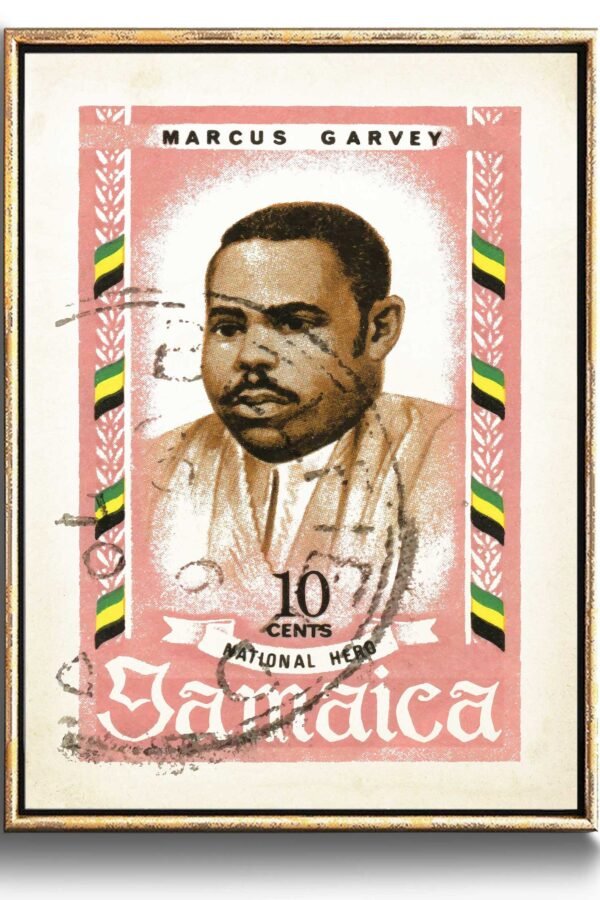 African Art, Marcus Garvey, Black History, American Art, Rasta, Jamaican, History Art Print, Lives Matter