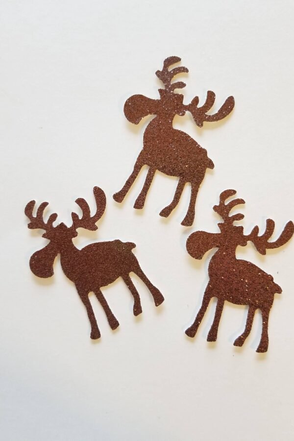 Alaskan Moose Confetti, Winter Adventure | Glitter