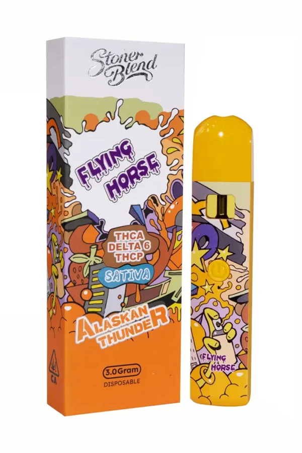 Alaskan Thunder Flying Horse Stoner Blend Disposable 3G