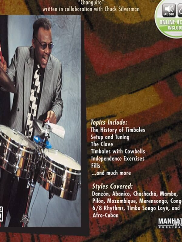 Alfred Music Changuito: A Master's Approach to Timbales - by C...