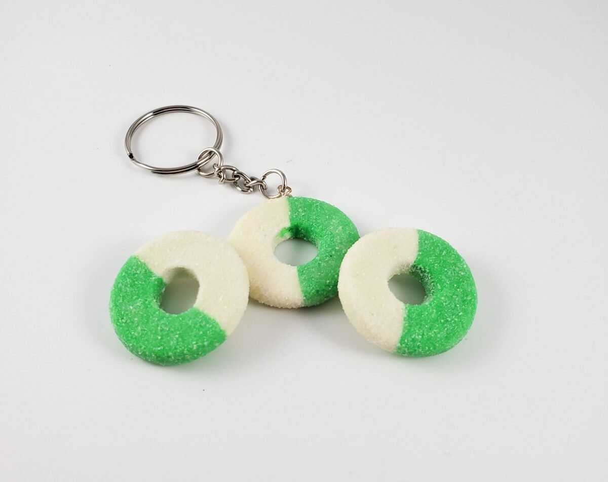 Apple Ring Gummy Candy Pin Or Keychain | Gummy Keychain, Pin, Lapel, Apple Ring Lapel