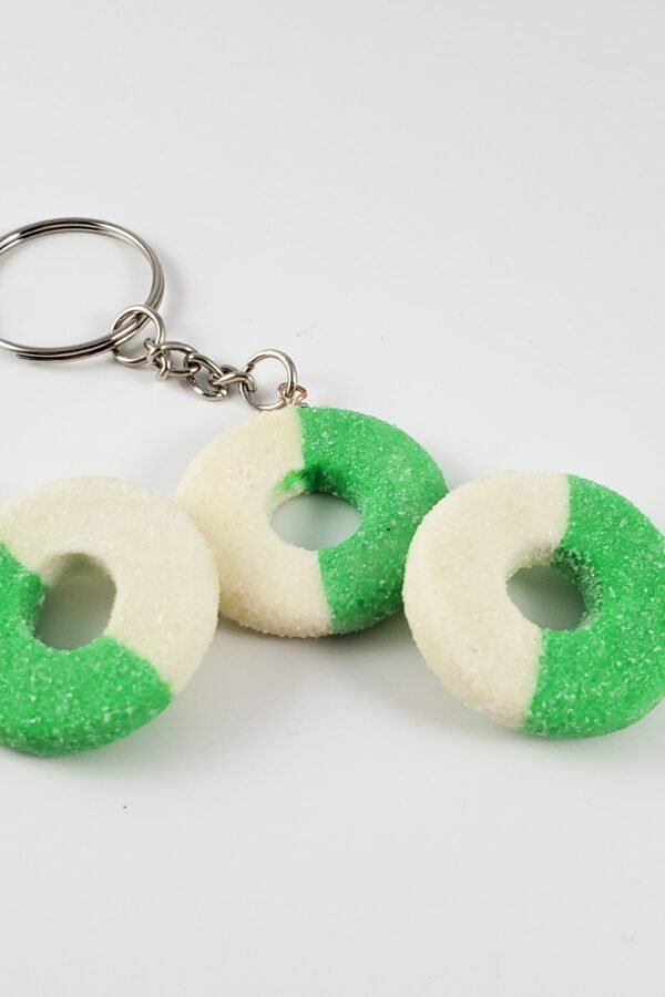 Apple Ring Gummy Candy Pin Or Keychain | Gummy Keychain, Pin, Lapel, Apple Ring Lapel