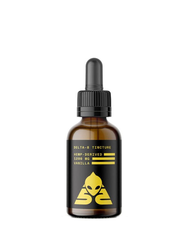 Area 52 | Vanilla Delta 8 Tincture 30mL