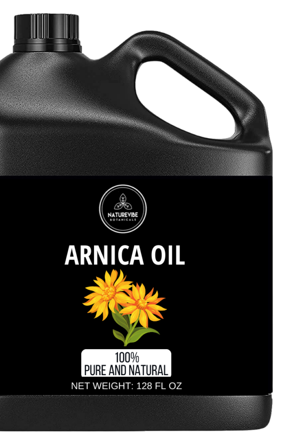 Arnica Oil | 100% Pure and Natural Cold Pressed Body Oil | Great for Skin Care and Hair Care