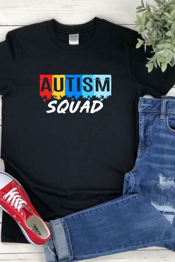 Autism Awareness Shirt, Support Shirt For Women, Squad, Mom, Teacher