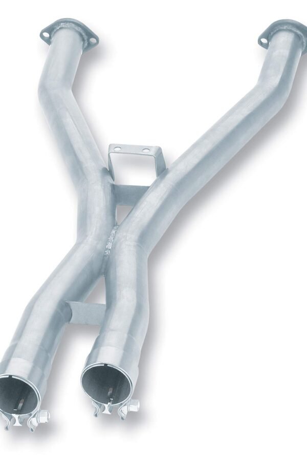 BORLA 60087 Performance Exhaust Merge X-Pipe 1997-2007 Chevrolet Corvette (C5) V8 & Corvette Z06 (C5) V8 2.5 INCH Diameter Pipes T-304 Stainless Steel