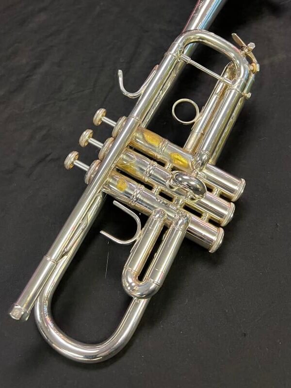 Bach 229 Large Bore C Trumpet 25H Lead Pipe Silver Plated