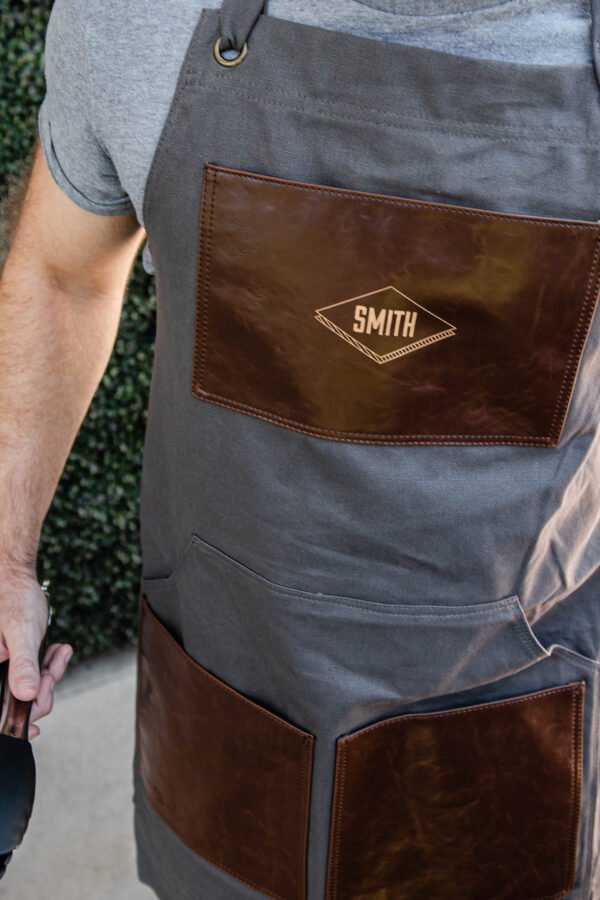 Bbq Apron - Diamond Custom Grilling Apron, Gift For Dad, Personalized Men's Work Ideas Men, Kitchen