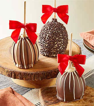 Belgian Chocolate Caramel Apples - FedEx