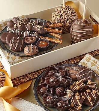 Belgian Chocolate Caramel Decadence Gift - FedEx
