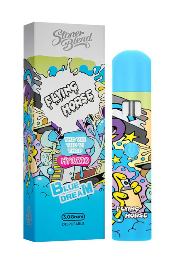 Blue Dream Flying Horse Stoner Blend Disposable 3G