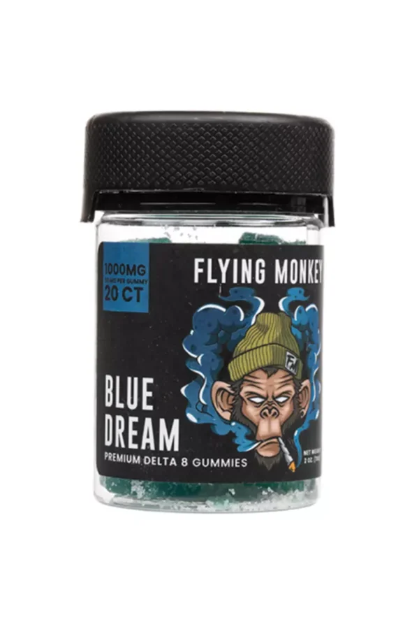 Blue Dream Flying Monkey Delta-8 Gummies 1000mg
