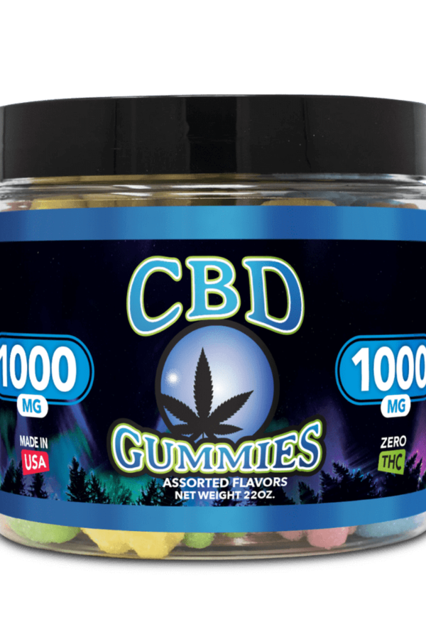 Blue Moon Hemp | Assorted CBD Gummies 1000mg - 22oz