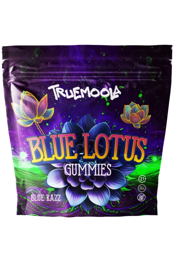 Blue Razz Truemoola Blue Lotus Gummies 10ct