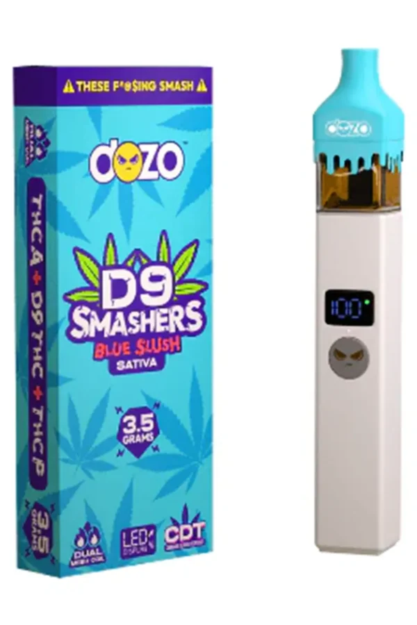 Blue Slush Dozo D9 Smashers THCA Blend Disposable 3.5G