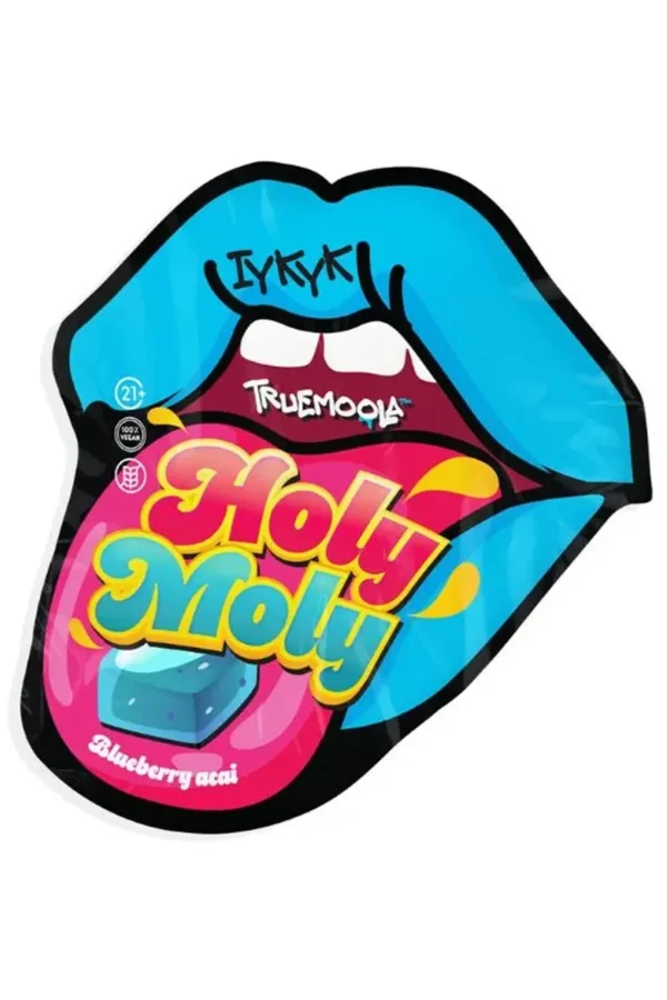 Blueberry Acai Truemoola Holy Moly Mushroom Gummies 10ct