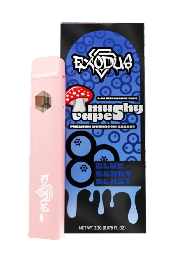 Blueberry Blast Exodus Mushy Disposable Vape 2.2G
