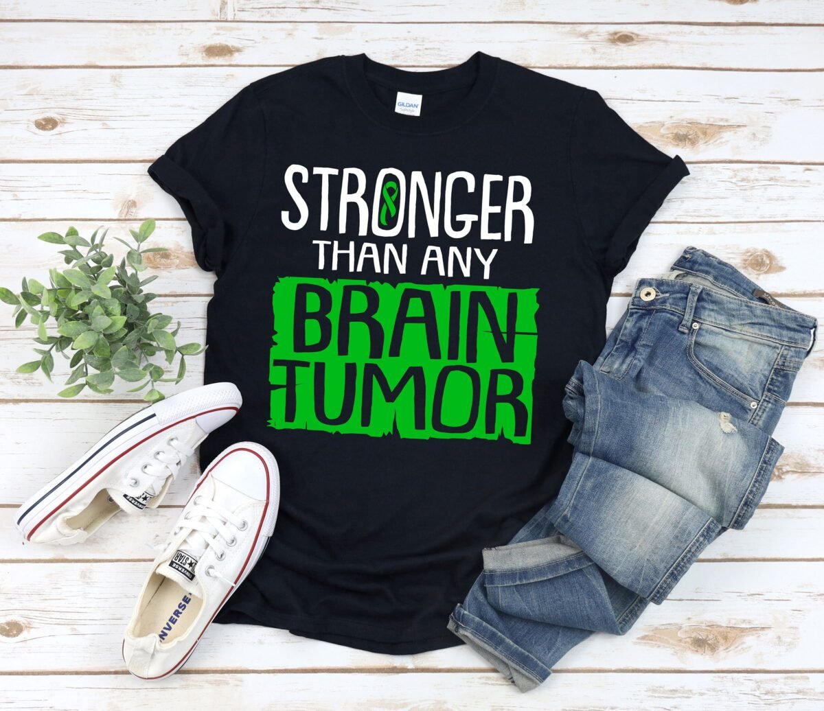 Brain Tumor Awareness Shirt, Stronger Than Tumor, T Warrior, Survivor