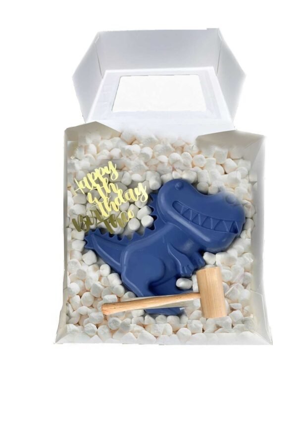 Breakable Chocolate Dinosaur/Smash Dino Trex Birthday Gift Table Party Decoration