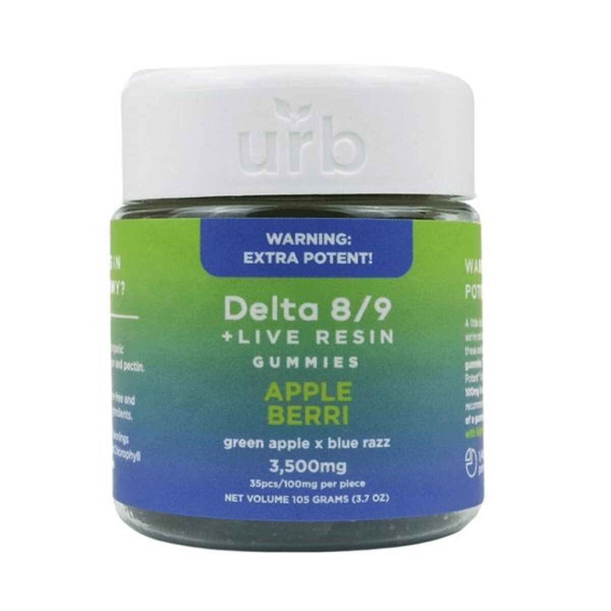 Buy URB Delta 8 | Delta 9 Gummies 3500mg
