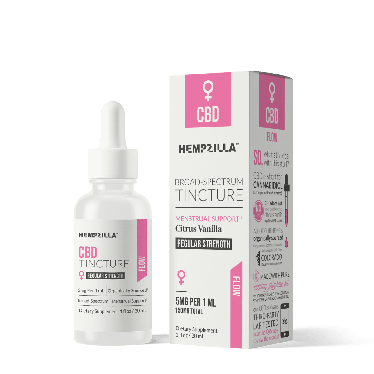 CBD Flow Tincture 150mg | 300mg | 600mg