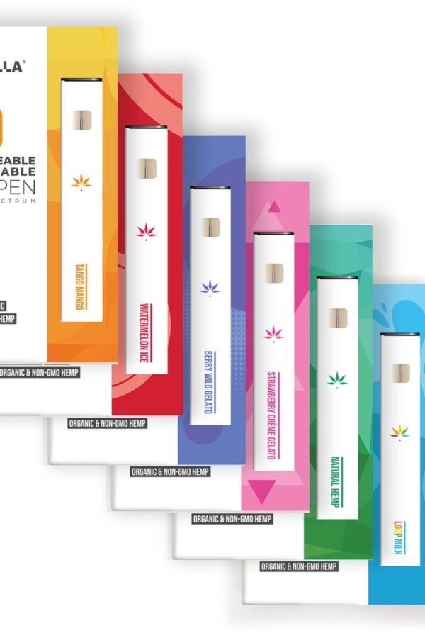 CBD Rechargeable and Disposable VAPE PEN 20mg