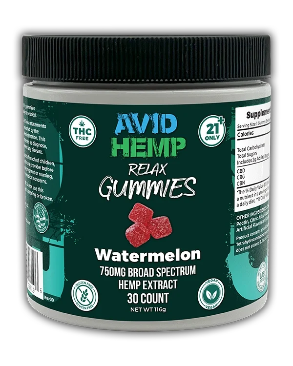 CBD Relax Gummies 750mg 30ct