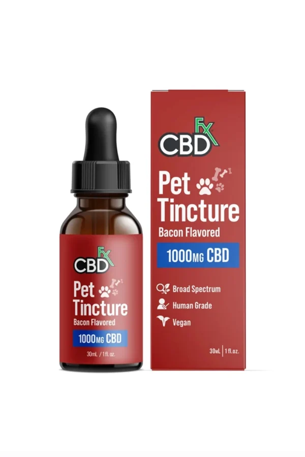 CBDfx Pet Tincture Bacon Flavored
