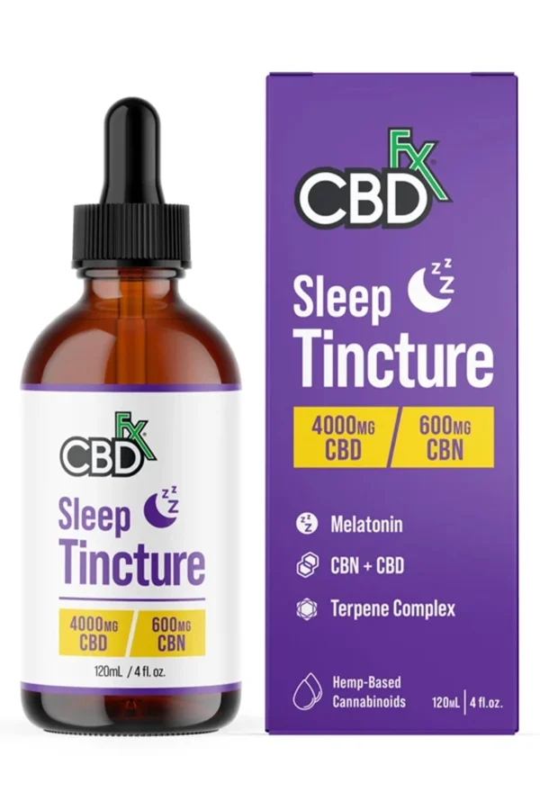 CBDfx Sleep Tincture CBD+CBN 4000mg 120ml