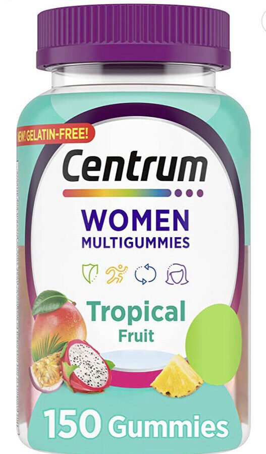Centrum Women Tropical Fruit 100 MultiGummies-Gelatin Free
