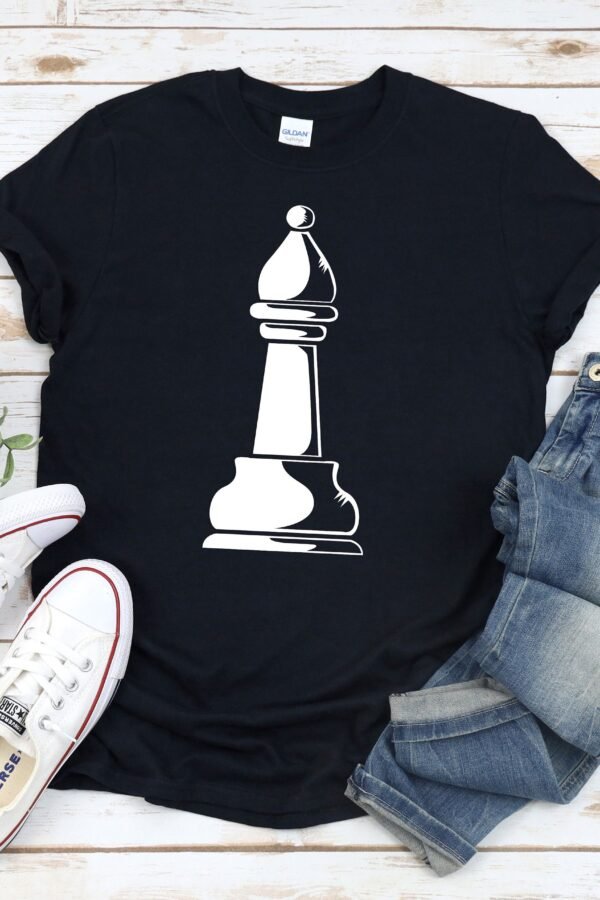 Chess Bishop, Bishop Piece, Shirt, Club, Player, Tshirt, T Gifts For Men