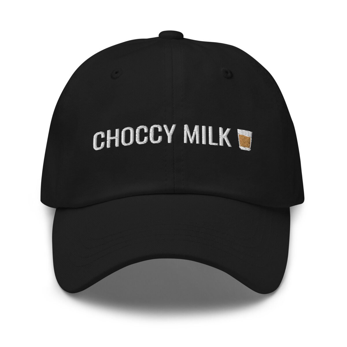 Choccy Milk Hat, Chocolate Milk, Embroidered Hat, Baseball Cap, Embroidered Dad Milk, Meme