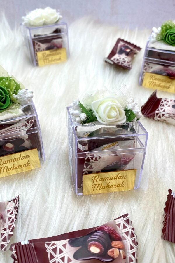 Chocolate Dates Favor Box Ramadan, Eid, & Wedding Gifts