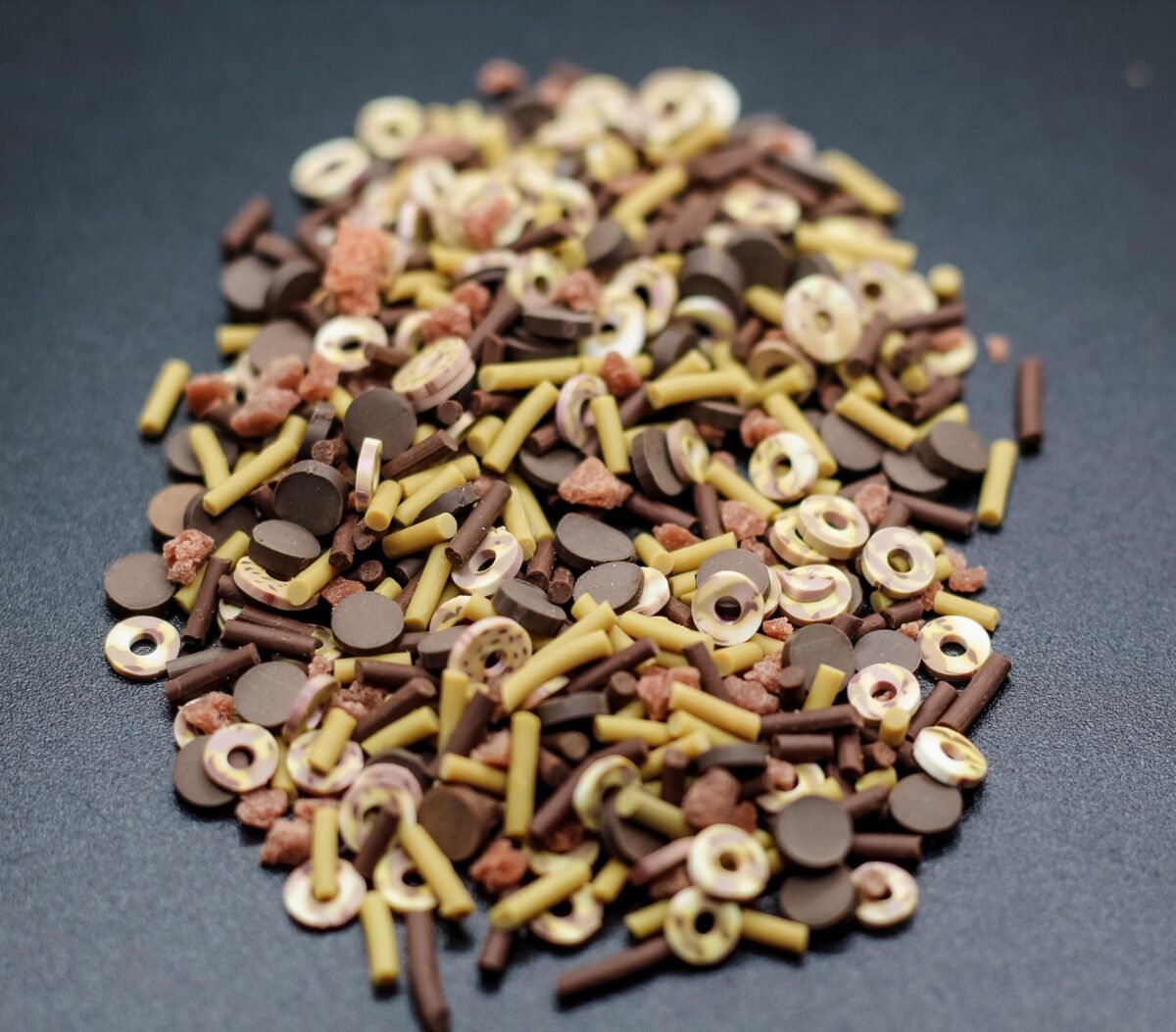 Chocolate Donut Sprinkles Polymer Clay Slice Snowglobe Tumblers, Slime, Hair Gel, Nail Art, Jewelry, Resin, Diy Projects, Crafting B1-2-2