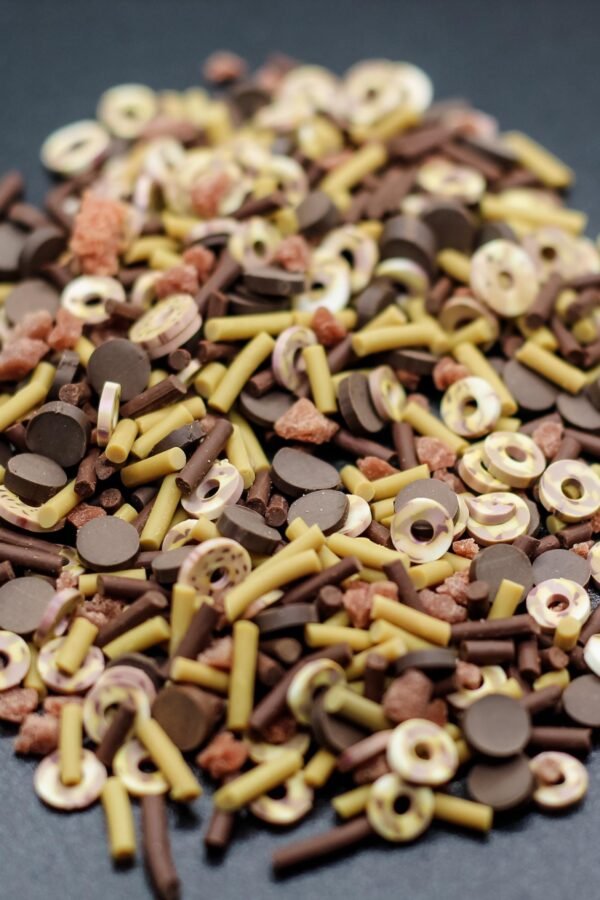 Chocolate Donut Sprinkles Polymer Clay Slice Snowglobe Tumblers, Slime, Hair Gel, Nail Art, Jewelry, Resin, Diy Projects, Crafting B1-2-2