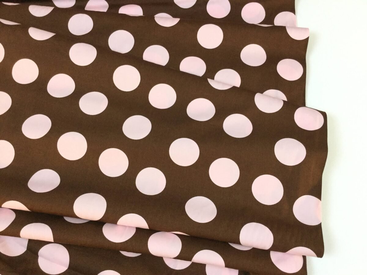Chocolate Dots Pimatex Basics ~ For Robert Kaufman Collection, Cotton Quilt Fabric