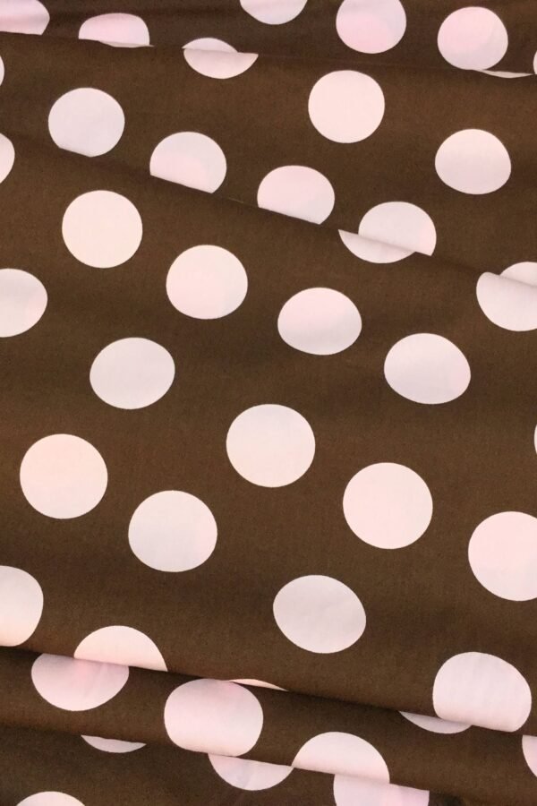 Chocolate Dots Pimatex Basics ~ For Robert Kaufman Collection, Cotton Quilt Fabric