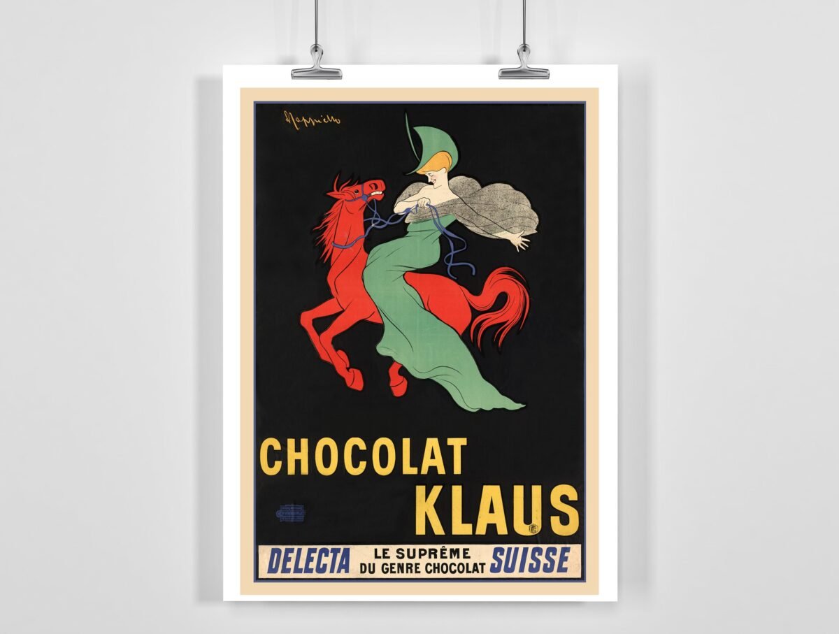 Chocolate Klaus Advertising Poster By Leonetto Cappiello - Framed/Unframed