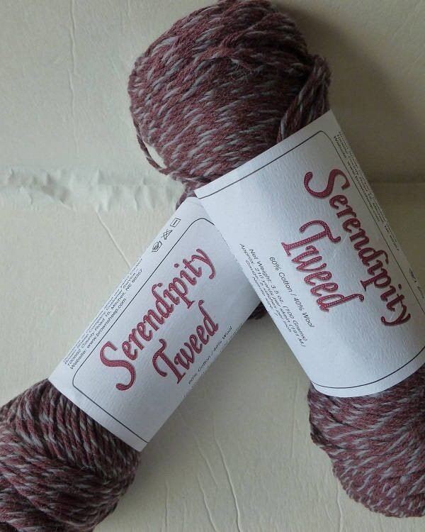 Chocolate Lily Serendipity Tweed Yarn - Seconds -By Brown Sheep Company