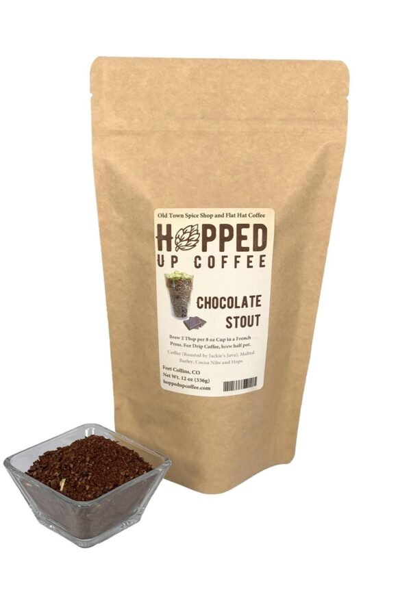 Chocolate Stout Coffee Hopped Up Specialty Ground Coffee